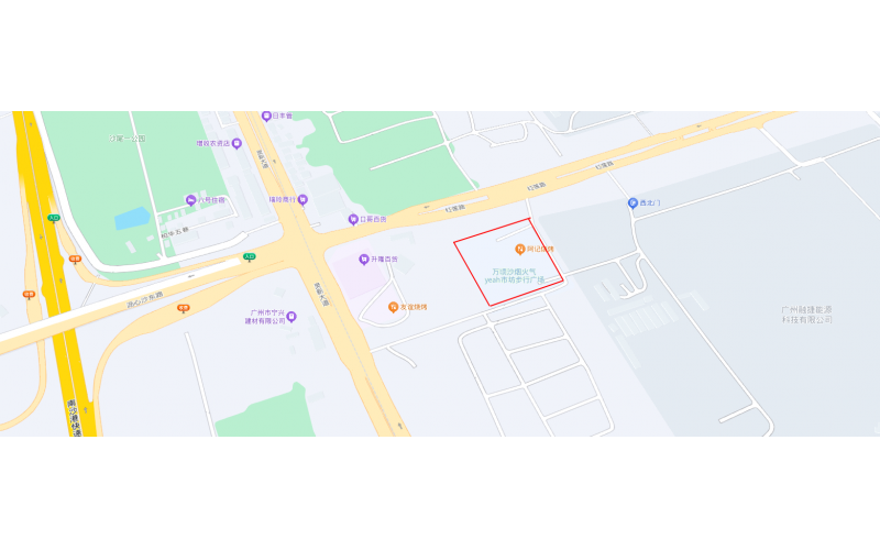 关于万顷沙镇万新公司烟火气美食城项目公开招商的公告